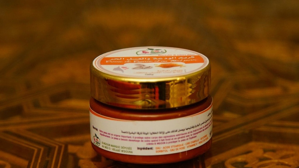 Crème de ouaddaa et au miel pure